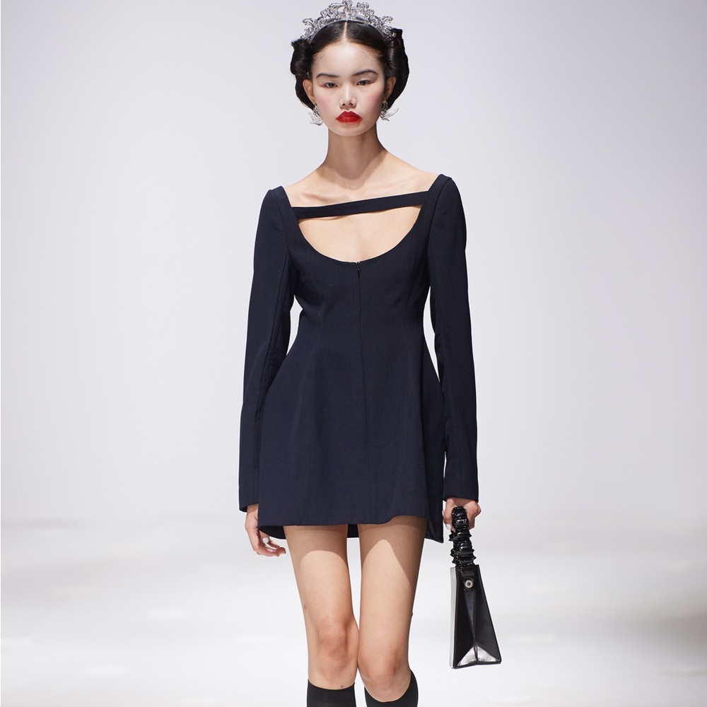 Shushu Tong SS20 runway mini dress
